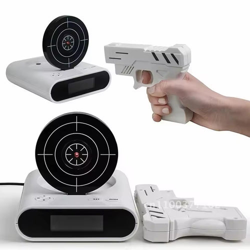 Wake & Shoot – Laser Target Alarm Clock